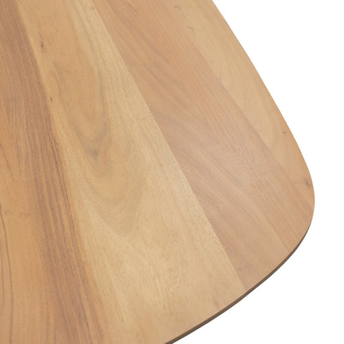 Kick eettafel Dana - 180cm - Lichtbruin