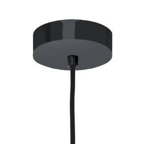 EGLO hanglamp Carlton 1 - ø310mm. - zwart, geel - vtwonen shop