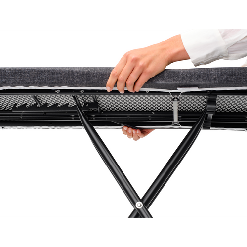 Brabantia Strijkplank B - 124x38 - strijkerhouder - denim black - vtwonen shop