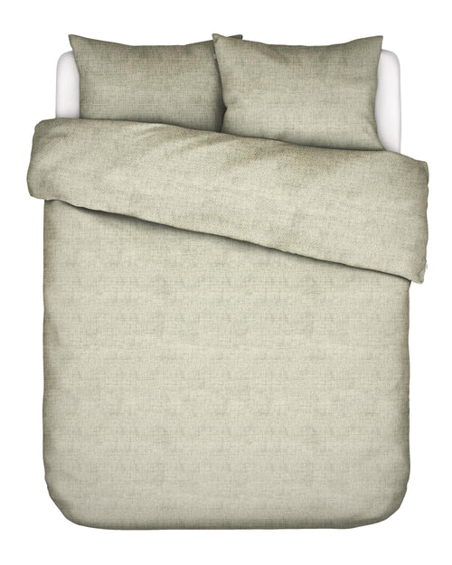 Essenza Jule dekbedovertrek - Tweepersoons – 200x200/220 cm - Mosgroen