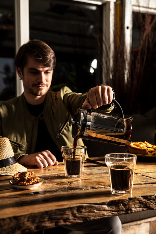 Leopold Vienna - Dubbelwandig glas Koffie 220ml s/2