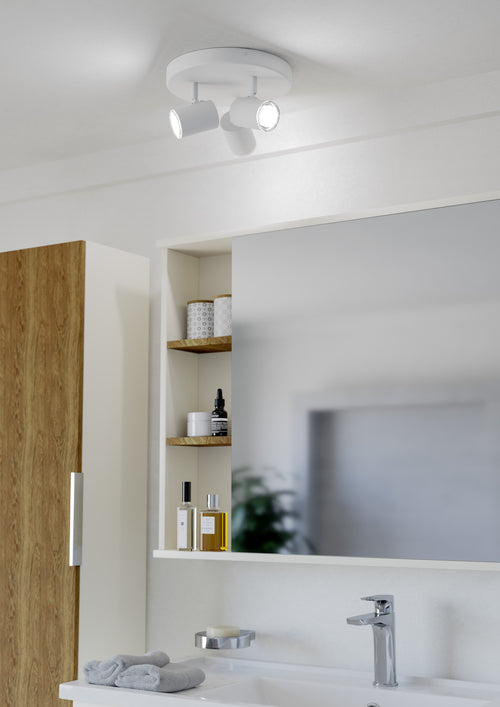 EGLO spot Consuma 1 - gu10 - Ø 25 cm - wit - vtwonen shop