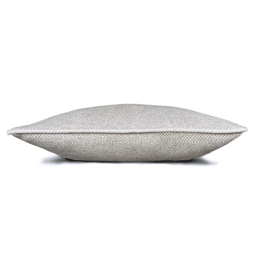 Malagoon kussen - structuur grijs - 35x60cm gerecycled wol