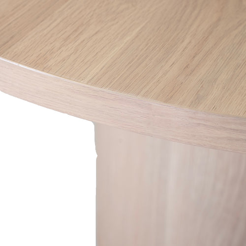 DÉJA Living Eettafel Carmona - Rond Naturel Hout - Ø120x76cm