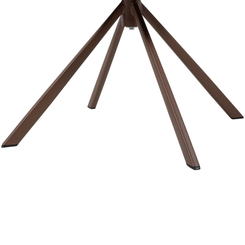 WOOOD eetkamerstoelen Femke - Chenille - Bruin- Set van 2 - vtwonen shop