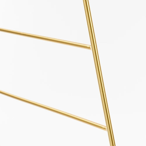 Mica Decorations Decoratie Kerstboom - L34 x B12 x H90 cm - IJzer - Goud