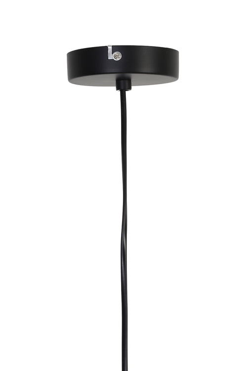 Light & Living hanglamp ALVARO - Ø20x22cm - zwart