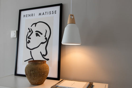 Rebellenclub Hanglamp Lion - ø16cm - Wit - vtwonen shop