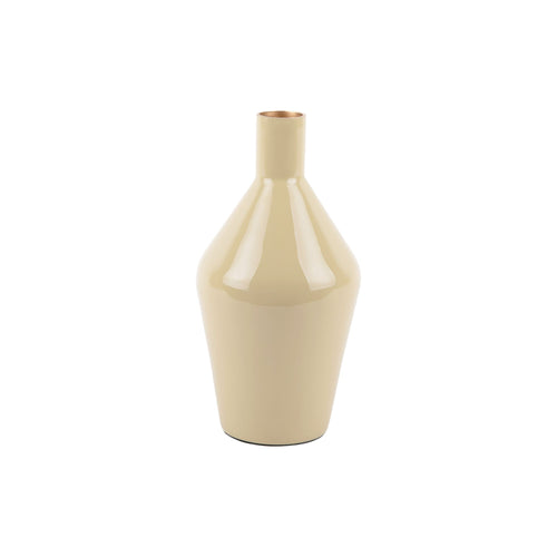 Present Time vaas Ivy Bottle Cone - bruin - Ø10cm - vtwonen shop