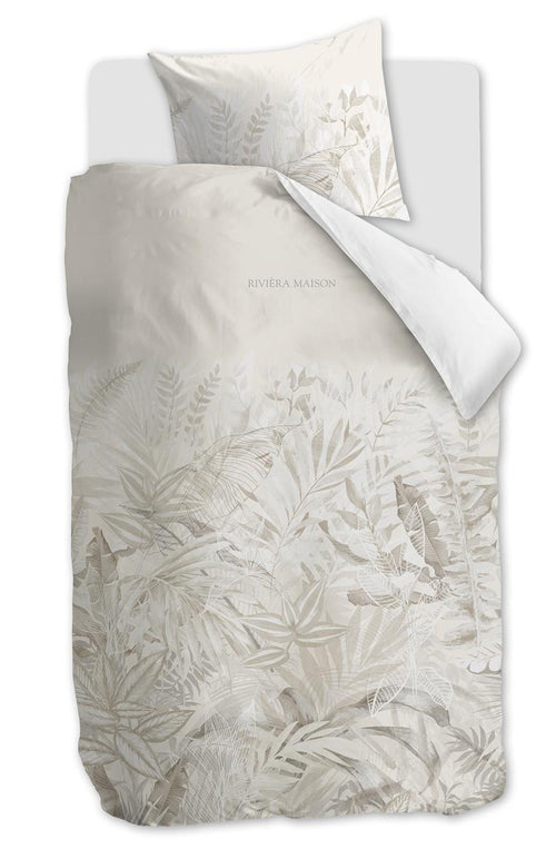 Riviera Maison dekbedovertrek Soft Shades - 140x200/220 cm - naturel