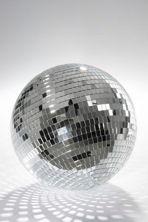 Mica Decorations Kerst Discobal - Ø50 cm - Zilver - vtwonen shop
