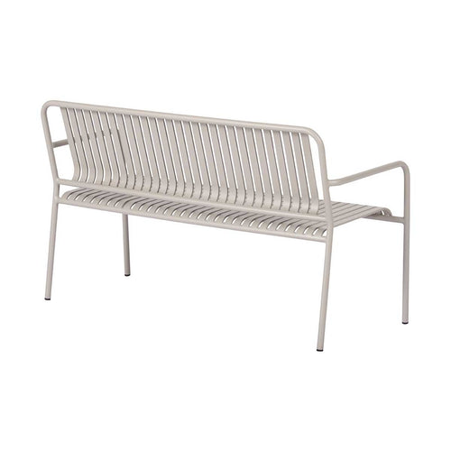 Lisomme Zahra metalen tuinbank taupe - vtwonen shop