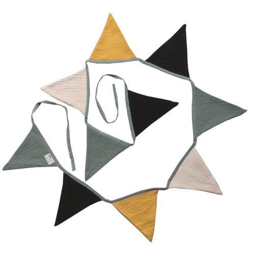 Home Luxe wimpelketting LINDO Kaki - vtwonen shop