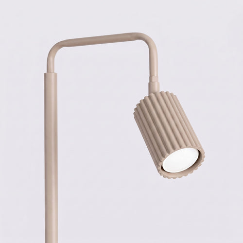 Sollux Lighting Vloerlamp KARBON 1 taupe - 30x30x160cm