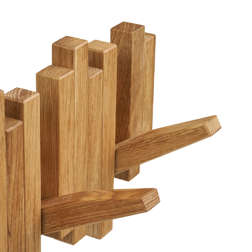 Artichok Sophie Houten Kapstok Naturel Eiken - vtwonen shop