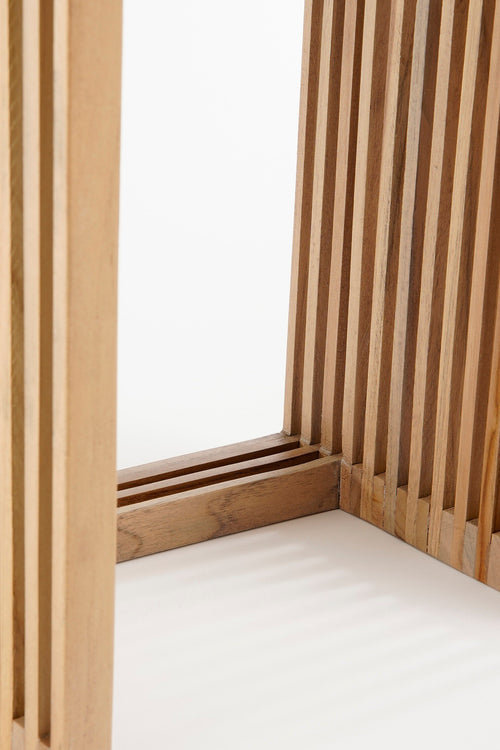 Mica Decorations Yonker Plantentafel - Set van 2 - L35 x B25 x H80 cm - Gerecycled Hout - Bruin - vtwonen shop