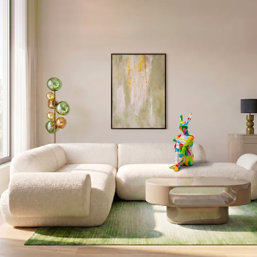 Kare Design Hoekbank Soft beige links