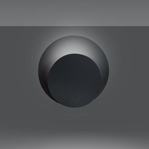 Emibig wandlamp Idea - 1 lichts - 8  x 20   cm - zwart
