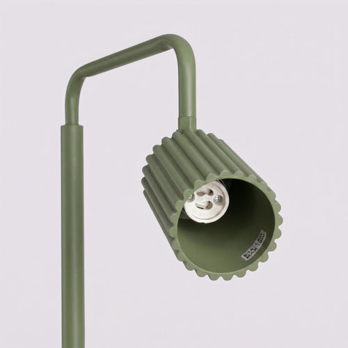 Sollux Lighting Vloerlamp KARBON 1 olijfgroen - 30x30x160cm