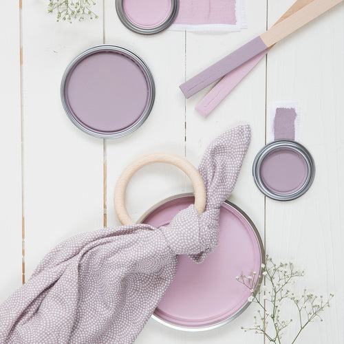 Little Dutch Muurverf Mat - Pure Mauve - Paars - 2,5 liter - vtwonen shop