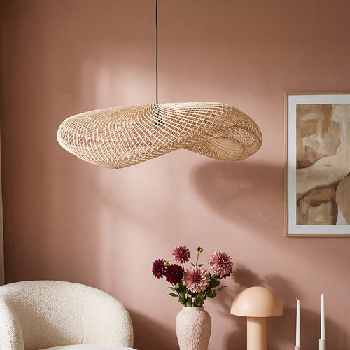 Raw Materials rotan hanglamp Wave - Ø 87 cm