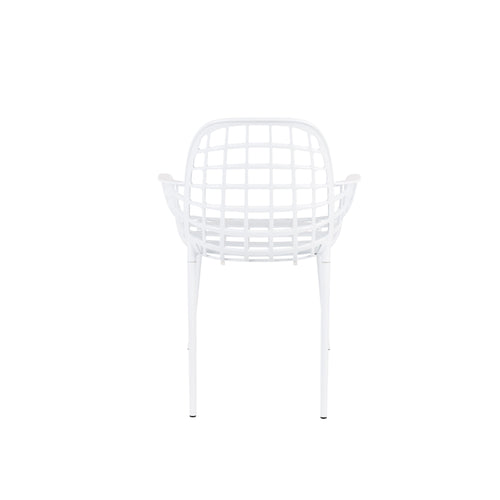 Zuiver Albert Kuip Tuin Eetkamerstoelen armleuning Wit - Set van 2 - vtwonen shop