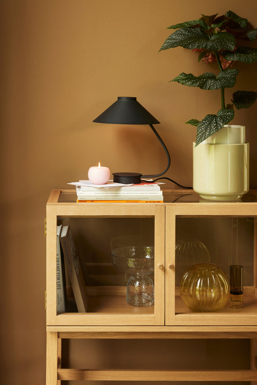 Hübsch theelichthouder Astro - kristal - ø5xh15cm - vtwonen shop