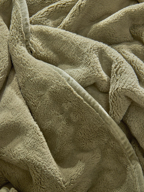 benuta deken Cosi - groen - 150x200 cm