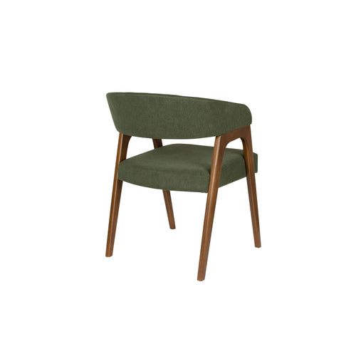 Dutchbone Adamello Eetkamerstoelen  Groen - Set van 2 - vtwonen shop