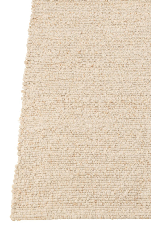 J-Line vloerkleed Geweven - polyester - ecru