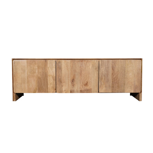 StarFurn Tv-meubel Tense - Rechthoek Naturel Hout - 150x40x50cm