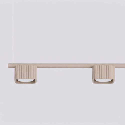 Sollux Lighting Kroonluchter RIFF 4 taupe Gx53 - 122x10x208cm