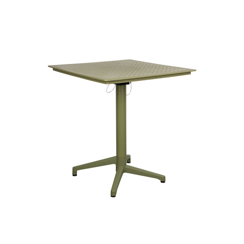 Housecraft Living George Bistrotafel/ Tuintafel/ Balkontafel Inklapbaar 70x70 cm Groen
