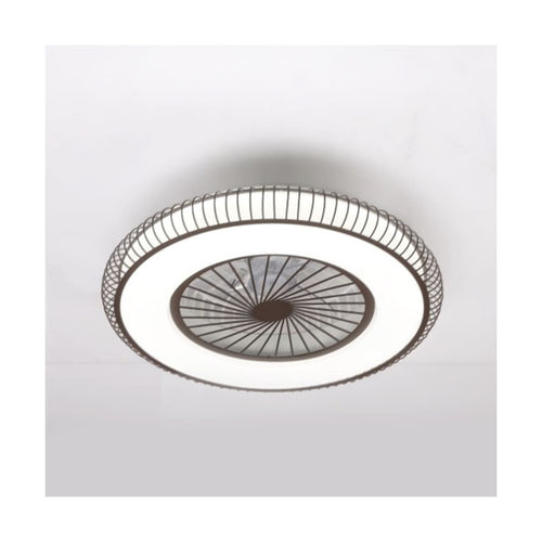CristalRecord plafondventilator Mirabel - 1 lichts - 56  x 20   cm - brons wit