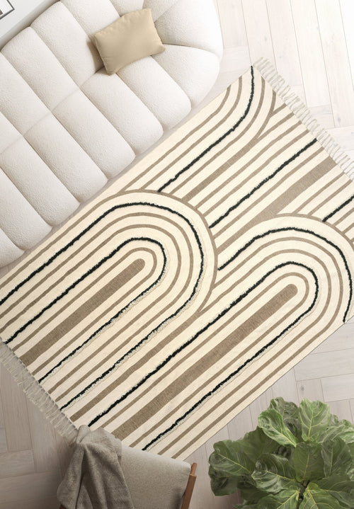 AFK Living vloerkleed  Alban - wasbaar - Katoen - 160 x 230 cm - vtwonen shop