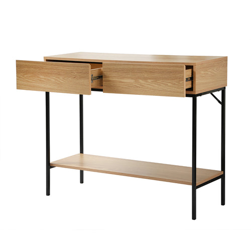 Calicosy - Console 2 Laden 1 Plank TESSA - 35x100x81 cm
