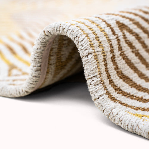 Louis De Poortere vloerkleed Yellow Hippy - geel - 280x390cm - vtwonen shop