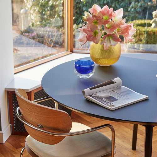 Hübsch vazen Molecule - glas - ø20xh19, ø15xh30cm - vtwonen shop