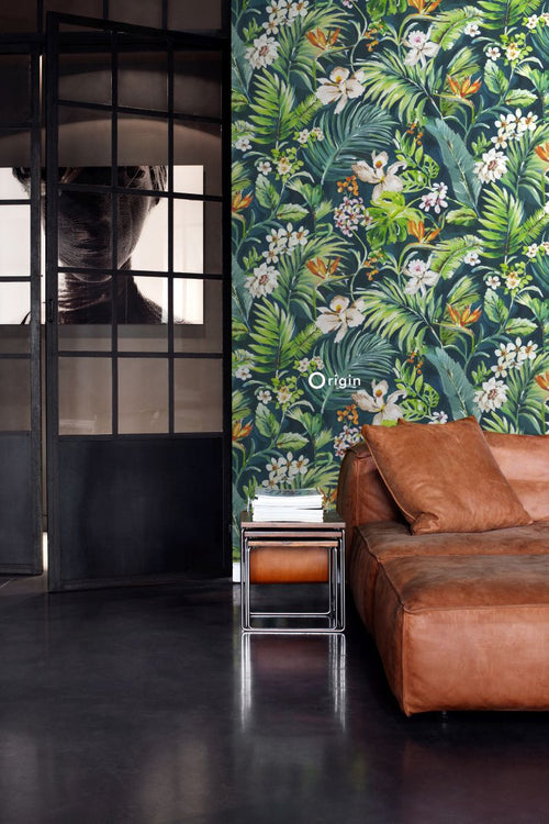 Origin Wallcoverings fotobehang tropisch groen - 186 x 279 cm - 357207
