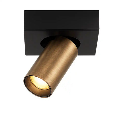 Highlight spot Eliano - 1 lichts - 10  x 12.5   cm - brons - vtwonen shop