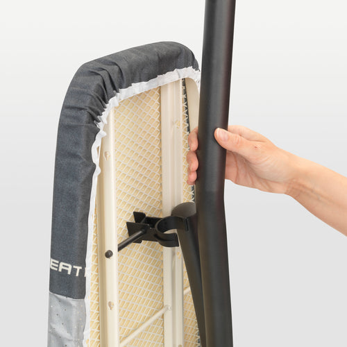 Brabantia Strijkplank D - 135x45 - met hittebestendige parkeerplaats - metalized - vtwonen shop