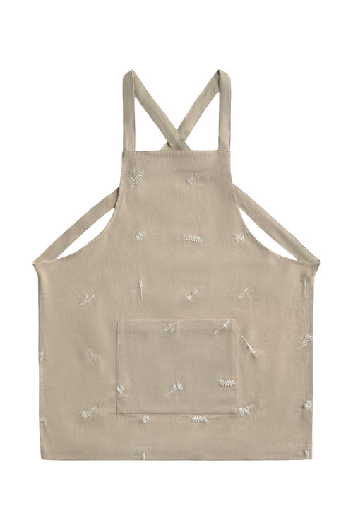 Calma House Schort Spring - Steenkleur - 70x64