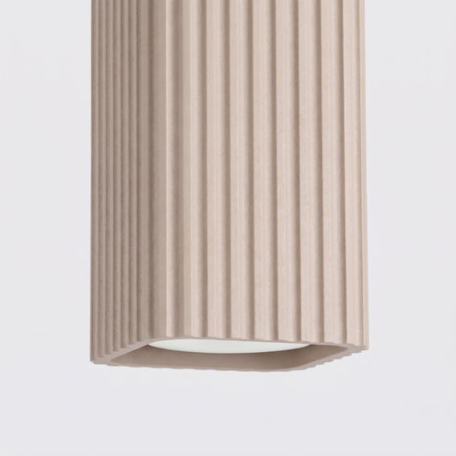 Sollux Lighting Plafondlamp RAYO 10 taupe - 6x6x10cm