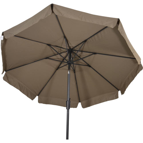 Lesli Living push-up parasol Libra - taupe - Ø300cm
