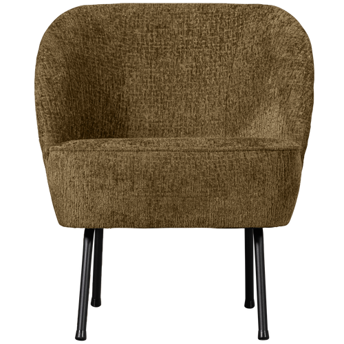 BePureHome fauteuil Vogue - Structure Velvet - Brass - 69x57x70 - vtwonen shop