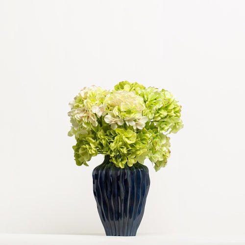 Blooming Good Zijden Hortensia Boeket  Good MC.21 - Groen - 50-60 cm. hoogte - vtwonen shop