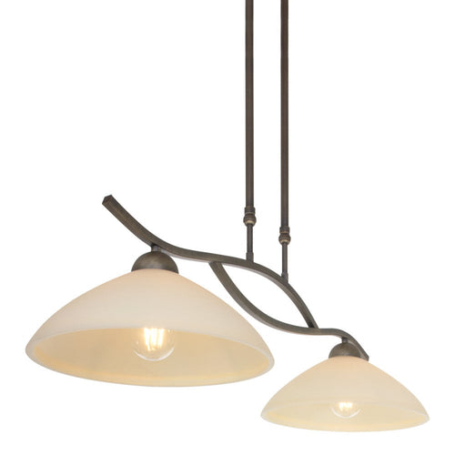 Steinhauer hanglamp capri - 2 lichts - 80x 126 cm - brons - vtwonen shop