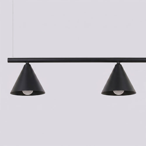 Sollux Lighting Kroonluchter NOX 4L zwart - 122x14x215cm