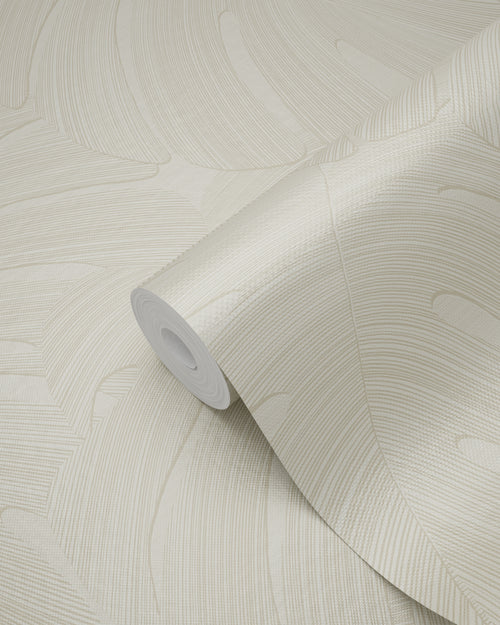 Origin Wallcoverings behang tropische bladeren lichtbeige - 53 cm x 10.05 m - 348023 - vtwonen shop