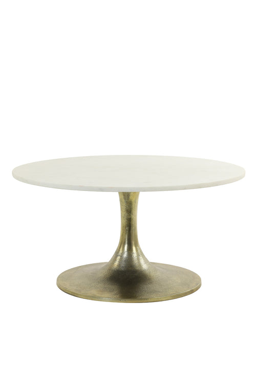Light & Living tafel  - wit - 76x76x36 cm